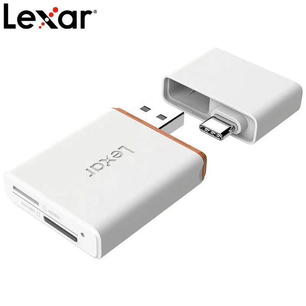 Lexar TF nCARD NM Nano Карта памяти 2-в-1 USB 3.1 Type-C Кардридер ...