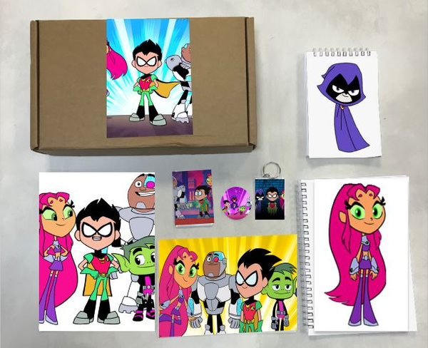 Бокс GOODbrelok принт "Юные Титаны, Teen Titans" - 0002 - купить по ...