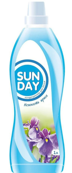 Sunday Кондиционер для белья, Нежность ириса, 1 л - купить с доставкой ...
