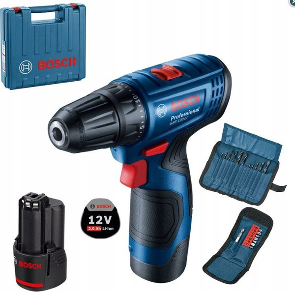 Аккумуляторная дрель Bosch GSR 120-LI 12V 2 x 2 Ah (06019g8002 ...