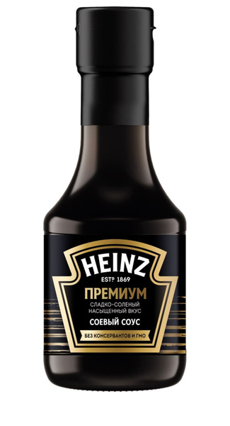 Соус Heinz Премиум соевый, 150мл - купить с доставкой по выгодным ценам ...
