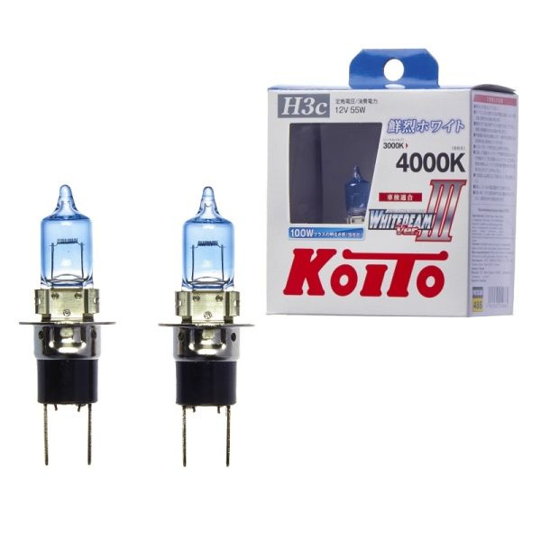 Характеристики Лампа высокотемпературная Koito Whitebeam H3c 12V 55W ...