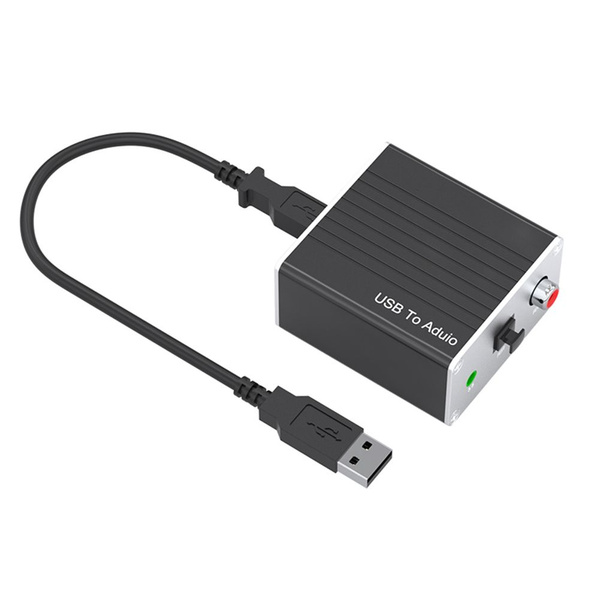 (O061)Внешняя звуковая карта USB без питания, коаксиальный цифровой ...