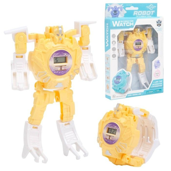 Робот трансформер часы конструктор "Трансформер" - купить с доставкой ...