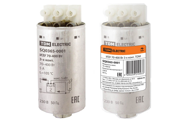 TDM Electric Стартеры для люминесцентных ламп SQ0365-0001, 1 шт. купить ...