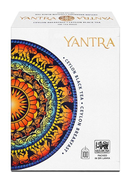 Чай черный пакетированный Yantra Классик "Цейлонский завтрак" 100 пак ...