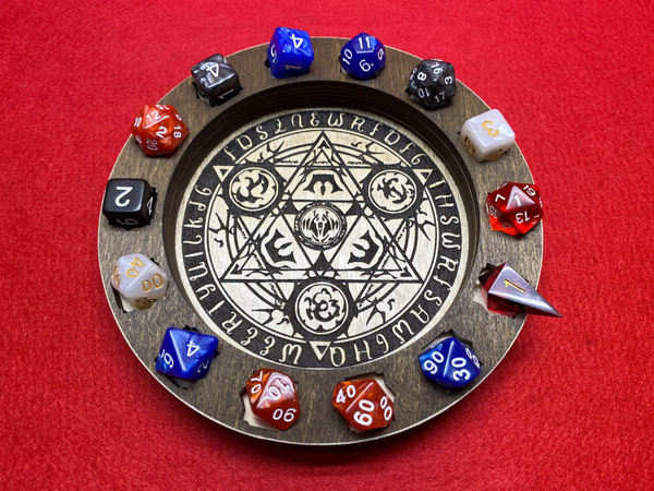 Дайс трей для кубиков ДнД / Dice tray DnD для дайсов ( Руны) - купить с ...