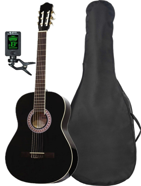 BARCELONA Классическая гитара CG36BK+Bag+Tuner 6-струнная, корпус Ель 4 ...