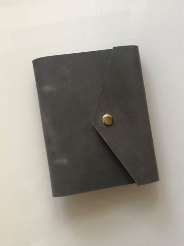 Ежедневник / блокнот из натуральной кожи недатированный на кольцах ...