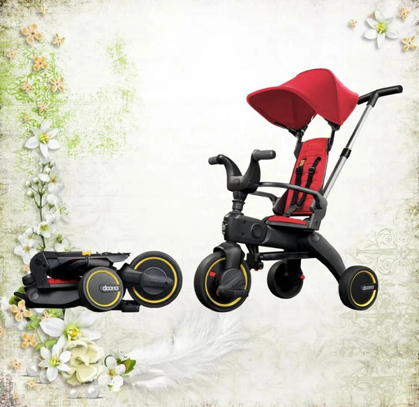 Велосипед трёхколесный Doona Liki Trike S1 Flame Red - купить с ...