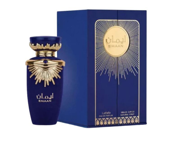 LATTAFA PERFUMES Emaan, Парфюмерная вода восточная Emaan c черной ...