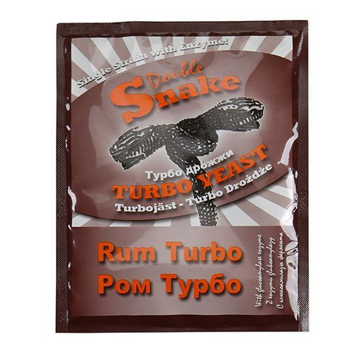 Дрожжи Double Snake Turbo Rum, 70 г - купить с доставкой по выгодным ...