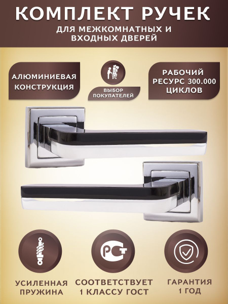 АТН / Ручка для двери межкомнатной и входной - купить по низкой цене в ...