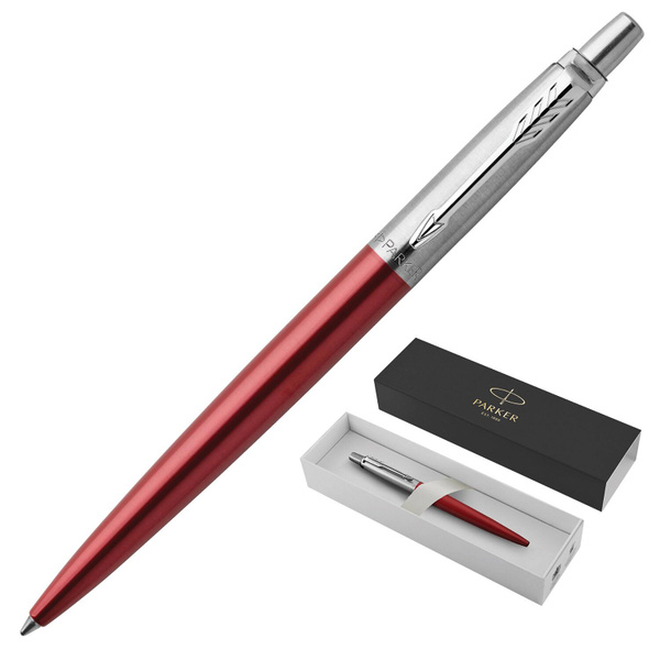 Ручка паркер шариковая подарочная Parker Jotter Core Kensington Red Ct ...