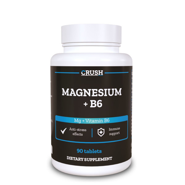 Магний цитрат с витамином B6 / Магний Б6 / Magnesium B6, витамины для ...
