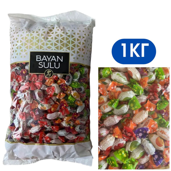 Конфеты карамель леденцовая "Fruit мини с фруктовыми вкусами" 1кг ...