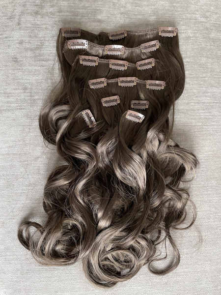 Волосы волнистые/кудрявые на заколках Evrowigs 400 купить c доставкой ...