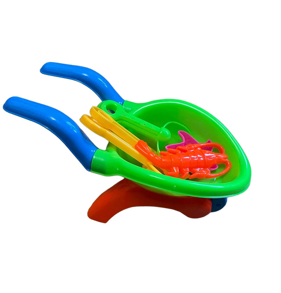 Игровой набор для песочницы, тележка для песка + 5 предметов - купить с ...