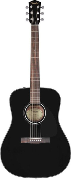 Гитара Fender CD-60S Black - купить с доставкой по выгодным ценам в ...