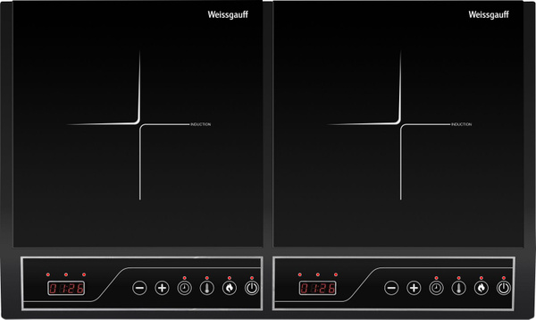 Weissgauff Индукционная настольная плита WHI 3060, черный - купить с ...