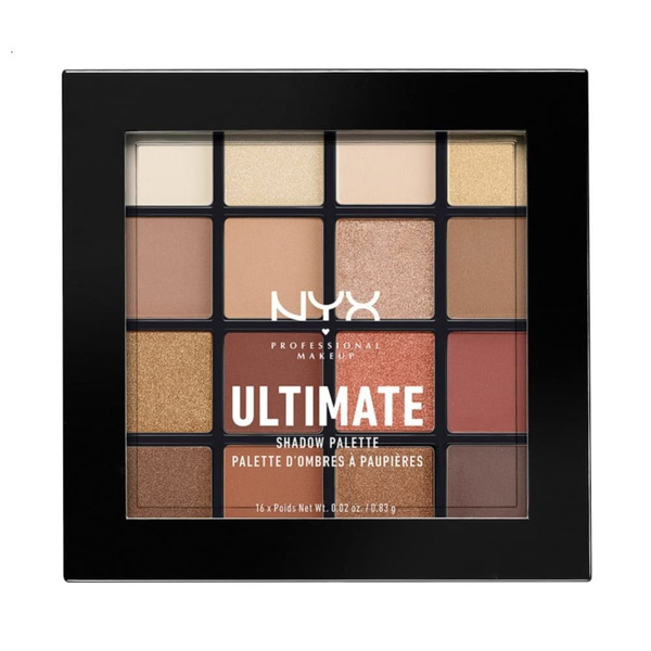 NYX PROFESSIONAL MAKEUP Ultimate Shadow Palette, палитра теней для век ...