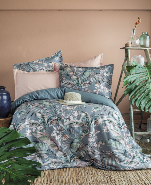 Комплект постельного белья Issimo Home Cotton Satin евро , наволочки ...