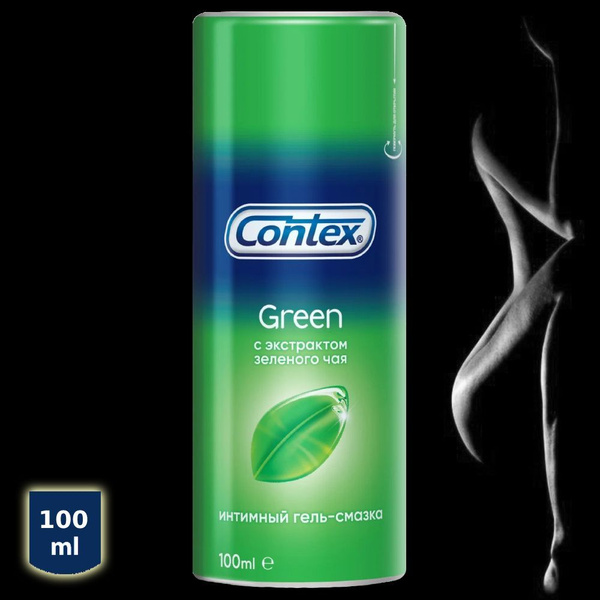 Гель-смазка Contex Green, 100 мл - купить с доставкой по выгодным ценам ...