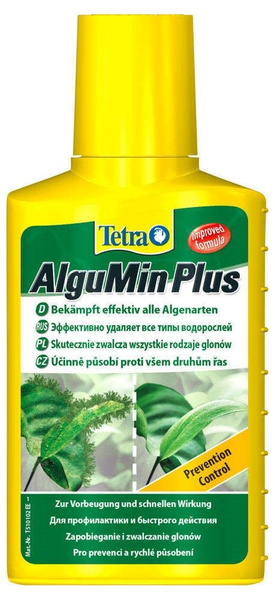 Средство для аквариумов Tetra AlguMin против водорослей, 100 мл ...