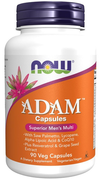 Витамины и минералы Адам для мужчин NOW ADAM Capsules 90 капсул ...