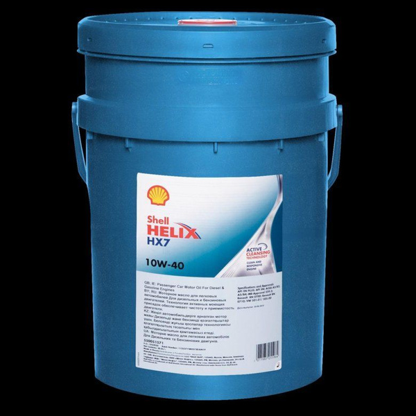 Масло моторное Shell 10W-40 Полусинтетическое - купить в интернет ...