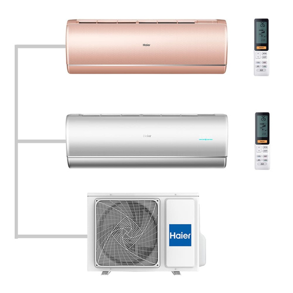 Мульти сплит-система настенная Haier AS25S2SJ2FA-G/AS25S2SJ2FA-S ...