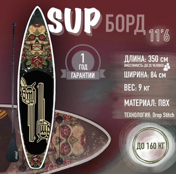 Сапборд надувной водная доска для плавания sup - купить с доставкой по ...
