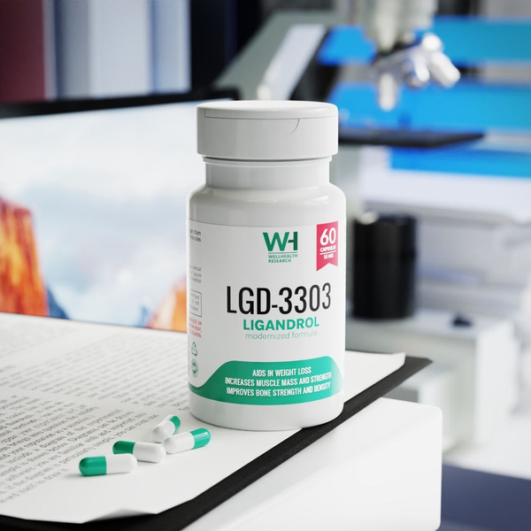 NEW LIGANDROL Lgd 3303 Лигандрол 3303 15mg 60 капсул Well-Health ...