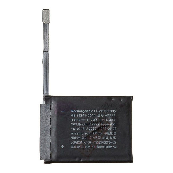 Аккумулятор (акб) Batme для смарт часов iWatch Series 6 44мм, 303 mAh ...