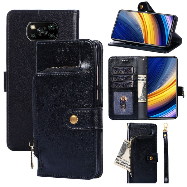 Чехол книжка luxury для Xiaomi Poco X3 и X3 Pro / Поко Х3 и Х3 Про (со ...