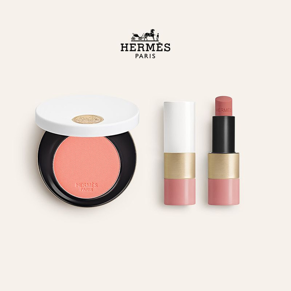 Hermes Набор румян и губной помады из двух частей - купить с доставкой ...