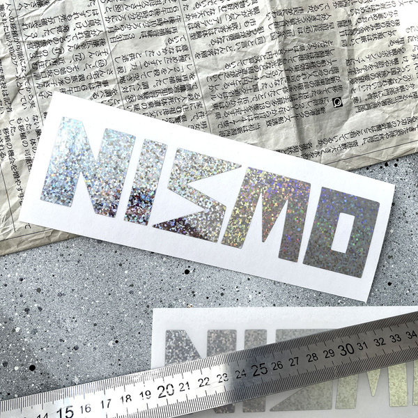 Голографический стикер на стекло Nismo 18x4.5 - купить по выгодным ...