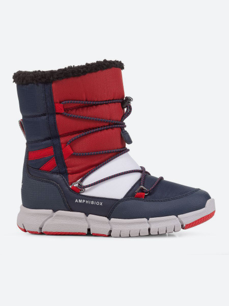 Geox J Flexyper Boy B Abx, Stivaletti Bambini E Ragazzi, Military Orange, 28 EU