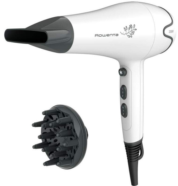 Фен для волос Rowenta Motion dry CV5708F0, белый - купить по выгодным ...