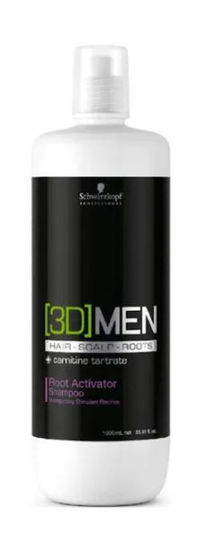 Schwarzkopf 3DMen Шампунь против линьки 1000 мл - купить с доставкой по ...