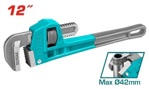 Трубный рычажный ключ 12"(300mm), L-образный (Стиллсона), зажим до 42мм ...