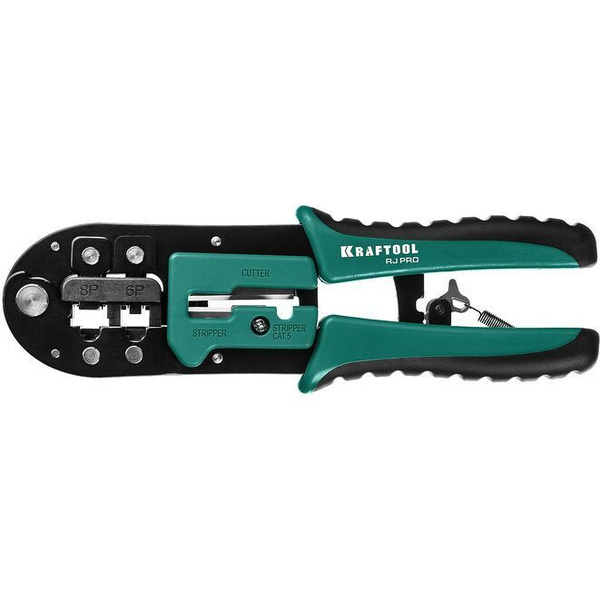 Кримпер универсальный RJ45, RJ11/RJ12, KRAFTOOL 22698 - купить с ...