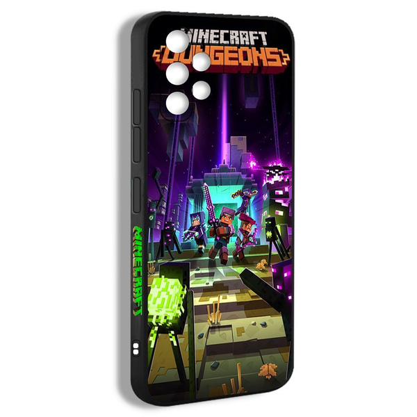 Чехол на Самсунг A32 / Samsung Galaxy A32 4G Minecraft Dungeons ...