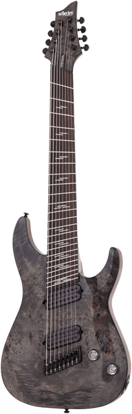 Электрогитара Schecter Omen Elite-8 MS CHAR купить на OZON по низкой ...
