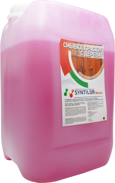 Смывка краски с дерева SYNTILOR Bosco 12 кг - купить с доставкой по ...