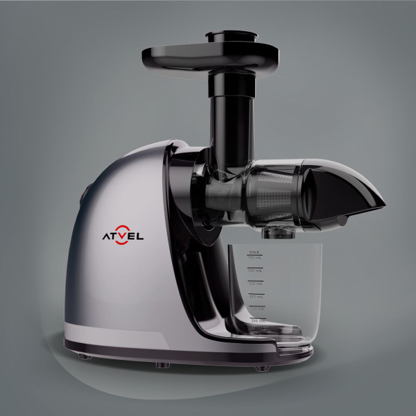 Соковыжималка шнековая Atvel PowerTwist J3, серый - купить по низкой ...