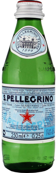 San Pellegrino Вода Минеральная Газированная 250мл. 24шт - купить с ...