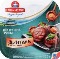 Грибы шиитаке с морковью, японские грибы 150гр - купить с доставкой по ...