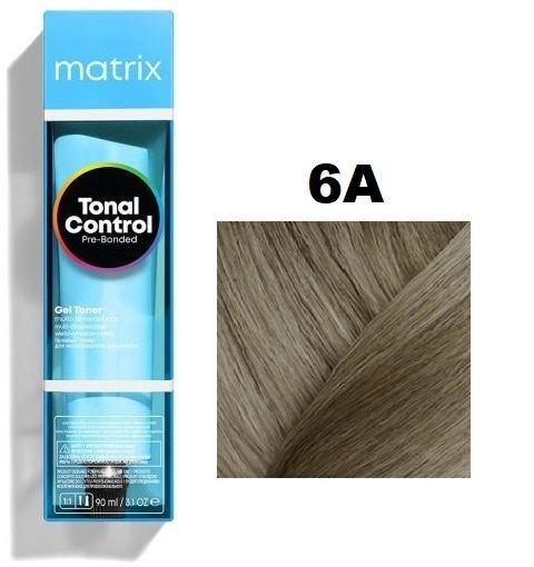 Matrix Tonal Control Гелевый тонер с кислотным РН для волос 6A темный ...