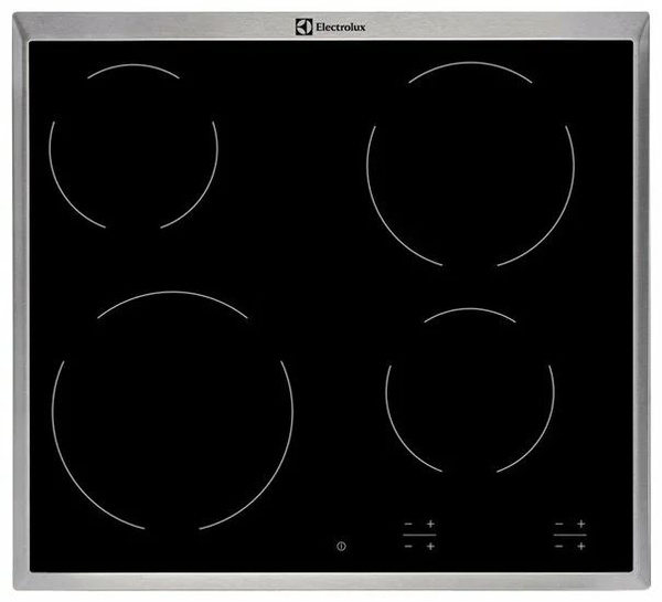 Электрическая варочная панель Electrolux EHF 6240 XXK, цвет панели ...